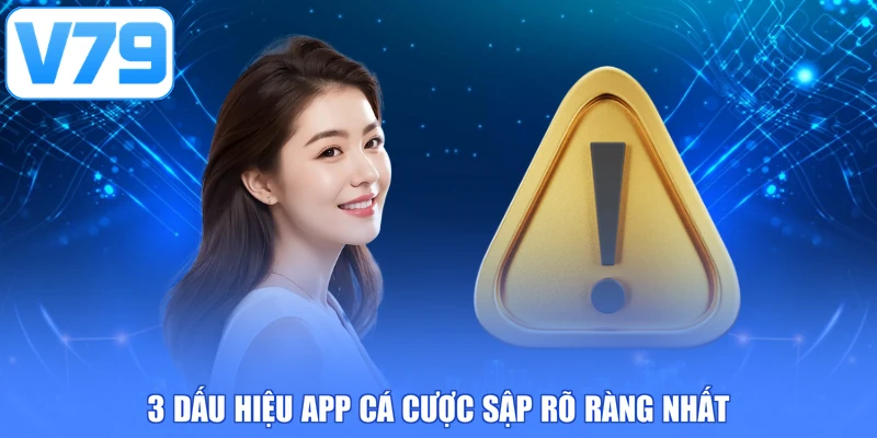 3 dấu hiệu app cá cược sập rõ ràng nhất